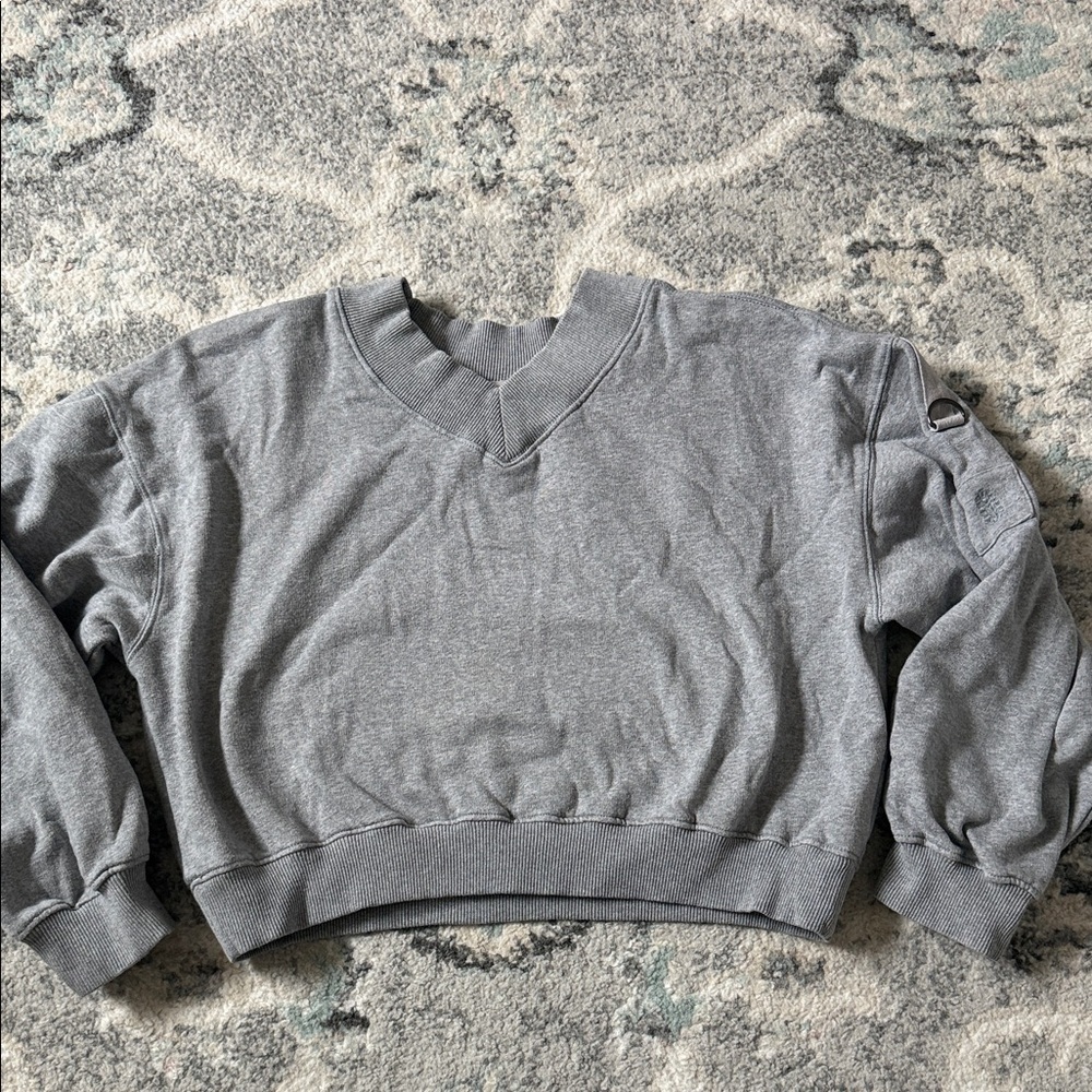 Free People Movement Varsity Crop Pullover